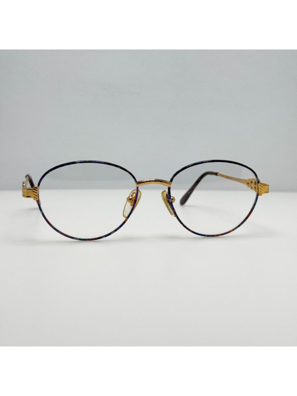 Unbranded EM-807 Gold Demi Blue Eyeglasses Eye Glasses Frames 51-19-140